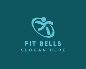 Human Movement Fitness logo design