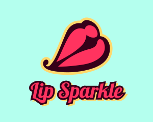 Beauty Lips Cosmetics logo design