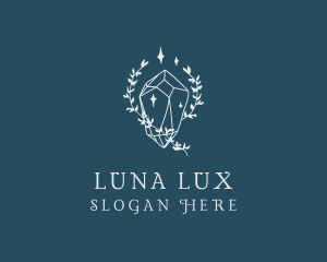 Luxe Jewel Diamond logo design