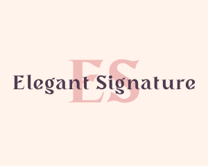 Fashion Garment Signature Boutique logo design