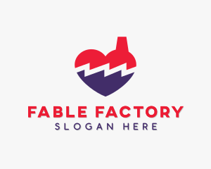 Broken Heart Factory  logo design