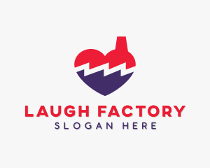 Broken Heart Factory  logo design