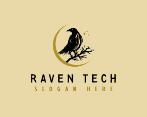 Raven Crow Aviary logo design