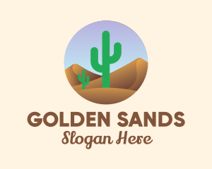 Cactus Desert Sand Dunes logo