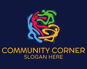 Happy Dancing Community logo design
