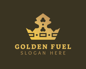 Golden Crown Jewel logo design