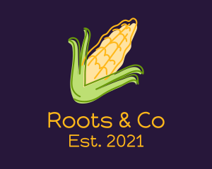 Corn Plant Farm logo design