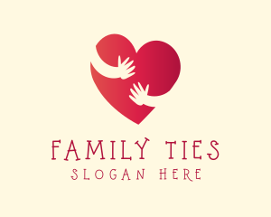 Heart Hug Foundation logo design