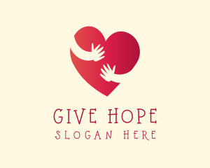 Heart Hug Foundation logo design