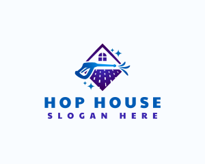 House Pressure Washing logo design