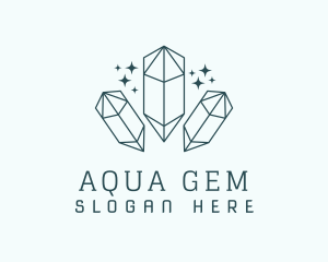 Precious Gem Sparkles logo design