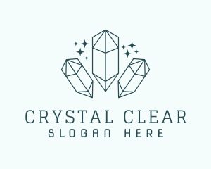 Precious Gem Sparkles logo design