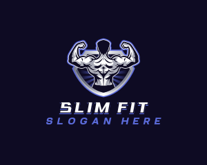 Gym Shield Fitness logo design