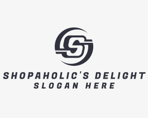 Freight Logistics Letter S logo design