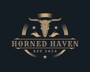 Bull Horn Ranch logo design