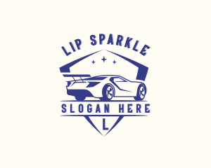 Sparkling Car Vehicle logo design