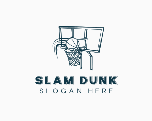 Basketball Hoop Backboard logo
