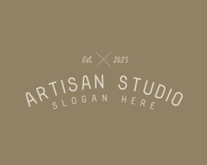 Minimalist Studio Business logo design