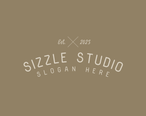 Minimalist Studio Business logo design