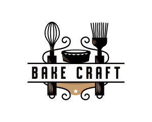 Baking Dessert Bakery logo design