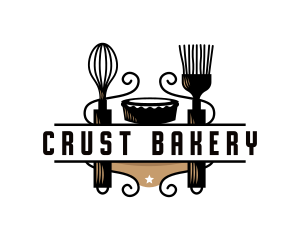 Baking Dessert Bakery logo design