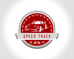 Race Car Automobile logo design