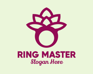 Violet Lotus Ring  logo