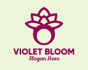 Violet Lotus Ring  logo