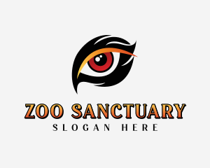 Wildlife Zoo Eye logo design