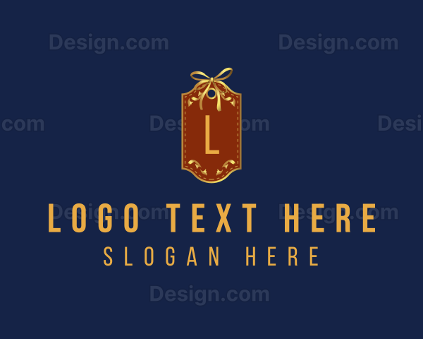 Premium Tag Ribbon Logo