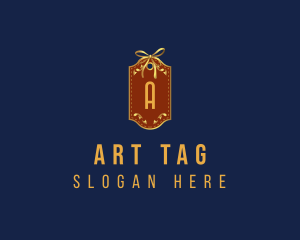 Premium Tag Ribbon logo design