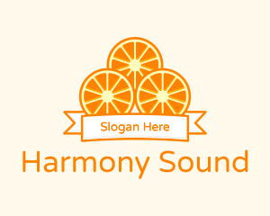Orange Slices Design Logo