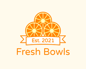 Orange Slices Design logo design