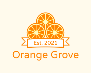 Orange Slices Design logo design