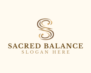 Classic Elegant Luxury Letter S logo design