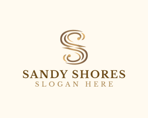 Classic Elegant Luxury Letter S logo design