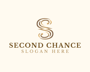 Classic Elegant Luxury Letter S logo design