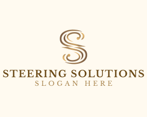 Classic Elegant Luxury Letter S logo design