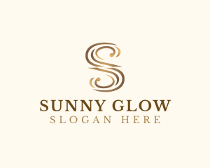 Classic Elegant Luxury Letter S logo design