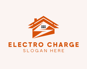 Electric House Maintenance Electrician logo design