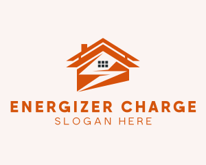 Electric House Maintenance Electrician logo design