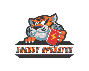 Tiger Energy Drink logo design