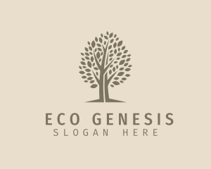 Eco Tree Plant logo design