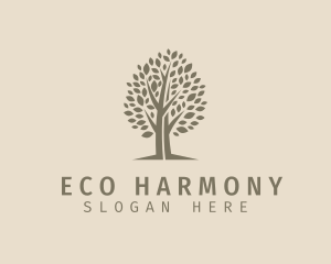 Eco Tree Plant logo design