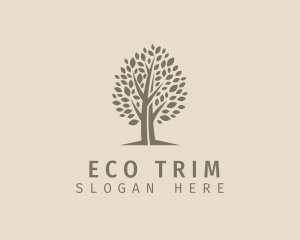 Eco Tree Plant logo design