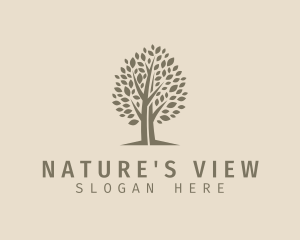 Eco Tree Plant logo design