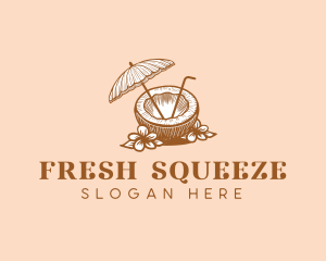 Coconut Fruit Juice  logo