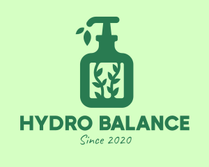 Green Organic Lotion logo design