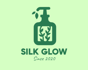 Green Organic Lotion logo design