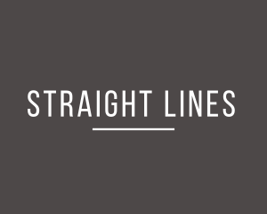 Simple Minimalist Line logo design